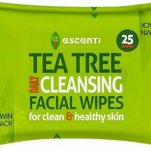 Tea Tree Cleansing Facial Wipes
