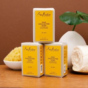 Shea Moisture's Coconut & Hibiscus Shea Butter Soap for Dull Skin